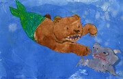 Bearfish and the shark